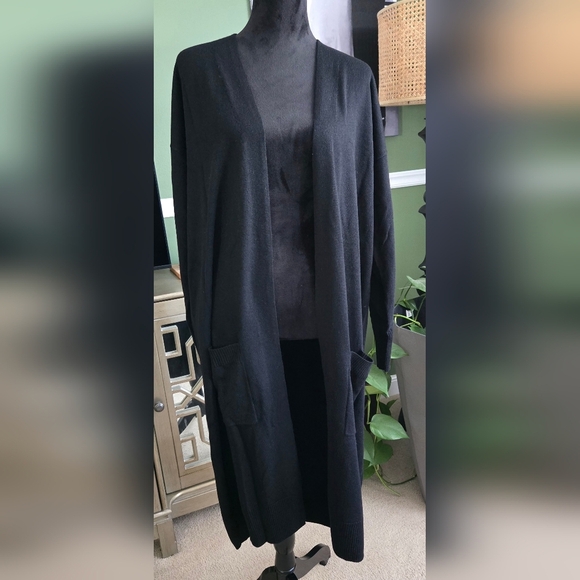 The Drop Women's Daisy Long Cardigan Sweater #1039, 1040, 1041 - Picture 2 of 11